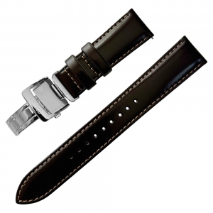 Seiko Presage Automatic Watch Strap SRPD37 Brown Leather