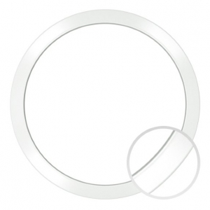 Marc Coblen / TW Steel Bezel 50mm Stainless Steel White Ceramic - MCB50SCWHITE