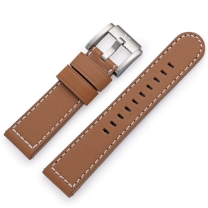 Marc Coblen / TW Steel Watch Strap Light Brown Leather 22mm