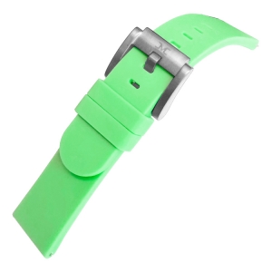 Marc Coblen / TW Steel Silicone Watch Strap Light Green 22mm