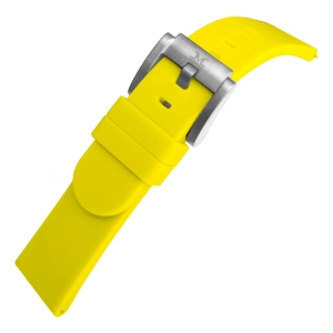 Marc Coblen / TW Steel Silicone Watch Strap Yellow 22mm