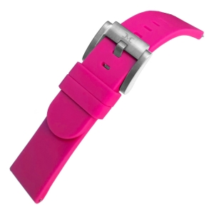 Marc Coblen / TW Steel Silicone Watch Strap Pink 22mm