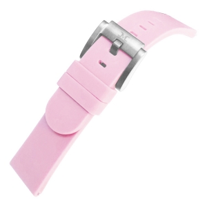 Marc Coblen / TW Steel Silicone Watch Strap Pastel Pink 22mm