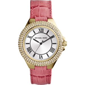 Michael Kors MK2329 Watch Strap Pink Leather