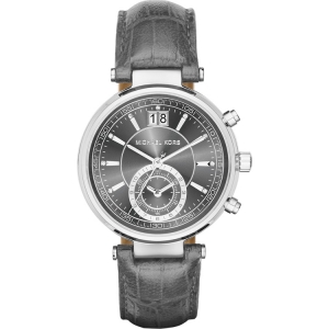 Michael Kors MK2432 Watch Strap Grey Leather