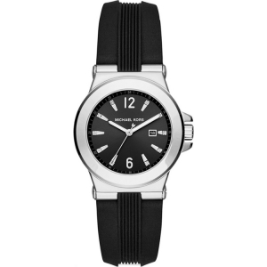 Michael Kors MK2499 Watch Strap Black Rubber