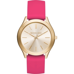 Michael Kors MK2510 Watch Strap Pink Rubber