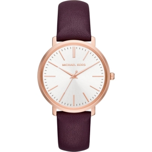 Michael Kors MK2605 Watch Strap Purple Leather