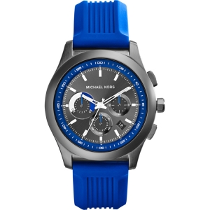 Michael Kors MK8375 Watch Strap Blue Rubber