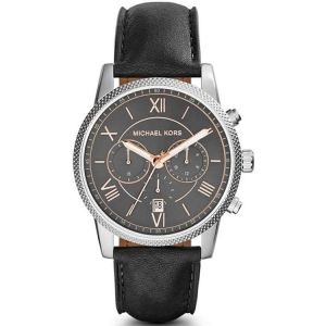 Michael Kors MK8393 Watch Strap Black Leather