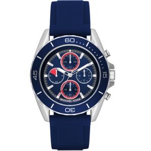 Michael Kors MK8486 Watch Strap Blue Rubber