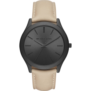Michael Kors MK8510 Watch Strap Beige Leather