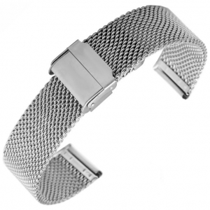 Mesh Milanaise Watch Bracelet Woven Steel