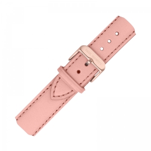 Paul Hewitt Leather Watch Strap Pink with Rosegold Steel Buckle 20mm