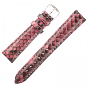 Pitone Real Python Skin Watch Strap Rose