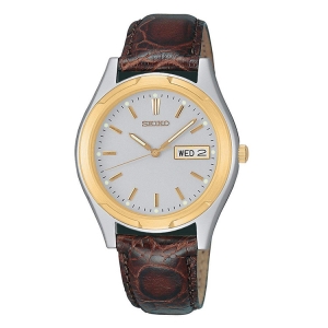 Seiko Watch Strap SGF578 Brown Leather
