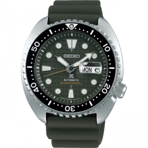 Seiko Prospex Watch Strap SRPE05 Green Rubber 22mm