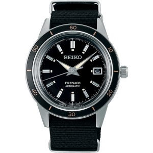 Seiko Presage Watch Strap SRPG09 Black Nato (Nylon) 20mm