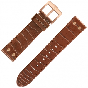 TW Steel Slim Line Watch Strap TW1303, TW1304, TW1305, TW1308, TW1309 - Cognac 22mm