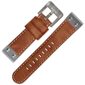 TW Steel Watch Strap CS15 - TWS15 Camel Leather Steel Ends 22mm