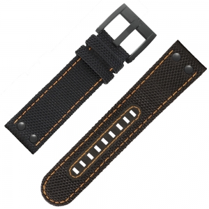 TW Steel Watch Strap TW964 Coronel Dakar Edition Black 24mm