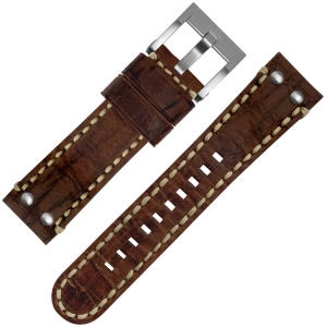 TW Steel Watch Strap MS22, MS24, MS26 Brown 24mm