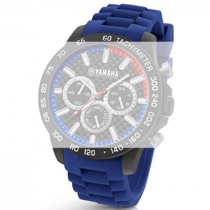 TW Steel Y110 Yamaha Factory Racing Watch Strap - Blue Rubber 22mm
