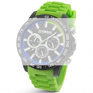 TW Steel Y118 Yamaha Factory Racing Watch Strap - Green Rubber 22mm