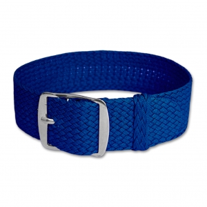 Perlon Woven Watch Strap Blue