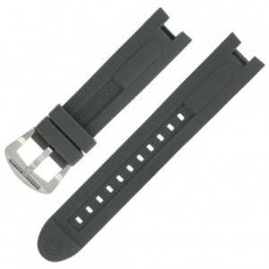 Buddha to Buddha Watch Strap for Aquatic Explorer BTB.M.D 46mm Watches - Gray Rubber 21mm