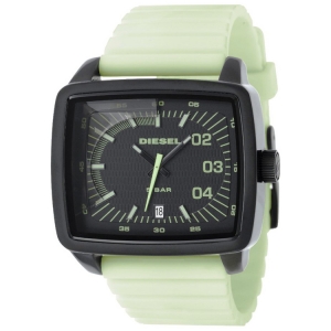 Diesel DZ1335 Watch Strap Light Green Rubber