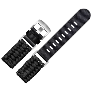 Luminox Bear Grylls 3780 Watch Strap Black Paracord - FNX.2401.21Q - 24mm