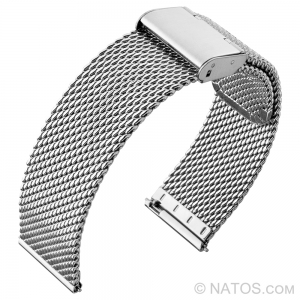 Mesh Watch Bracelet Woven Steel - Milanese Strap 0.8