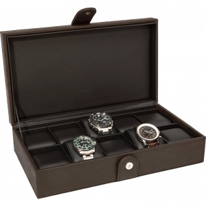 La Royale Classico 10 Watchbox Brown - 10 watches