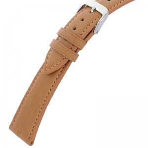 Happel Lazise Vegan Watch Strap Apple Leather Light Brown