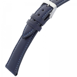 Happel Lazise Vegan Watch Strap Apple Leather Blue