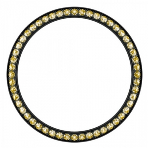 Marc Coblen / TW Steel Bezel 42mm Black Steel Yellow Crystals - MCB42B213