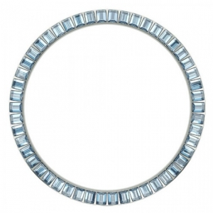 Marc Coblen / TW Steel Bezel 45mm Stainless Steel Blue Crystals - MCB45S211