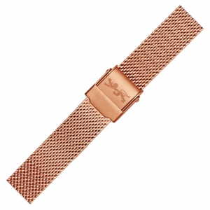 LLarsen / Lars Larsen 20mm Watch Bracelet Rosegold Steel Mesh