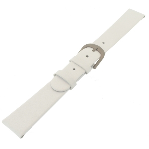 Danish Design White Watch Strap Calfskin with Titanium Clasp