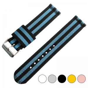 Sky Blue Bond Two Piece RAF NATO Nylon Strap