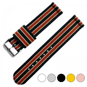 No Time To Die Blood Red Two Piece RAF NATO Nylon Strap