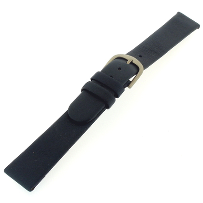 Danish Design Dark Blue Watch Strap Calfskin with Titanium Clasp