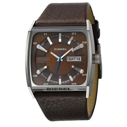 Diesel DZ1254 Watch Strap Brown Leather