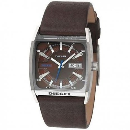 Diesel DZ1293 Watch Strap Brown Leather