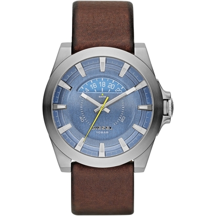 Diesel DZ1661 Watch Strap Brown Leather