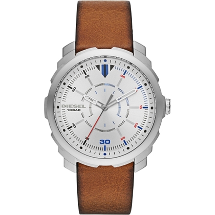 Diesel DZ1736 Watch Strap Brown Leather