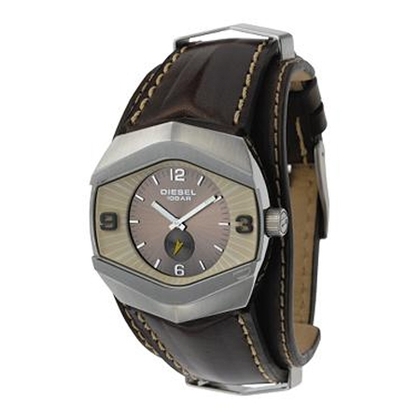 Diesel DZ4072 Watch Strap Brown Leather