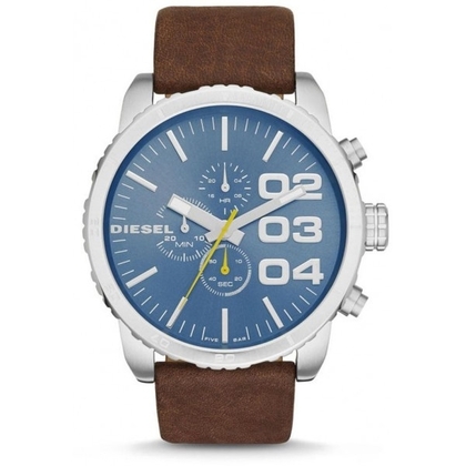 Diesel DZ4330 Watch Strap Brown Leather