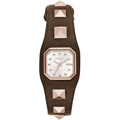 Diesel DZ5504 Watch Strap Brown Leather